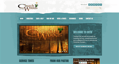 Desktop Screenshot of churchofthewoods.org